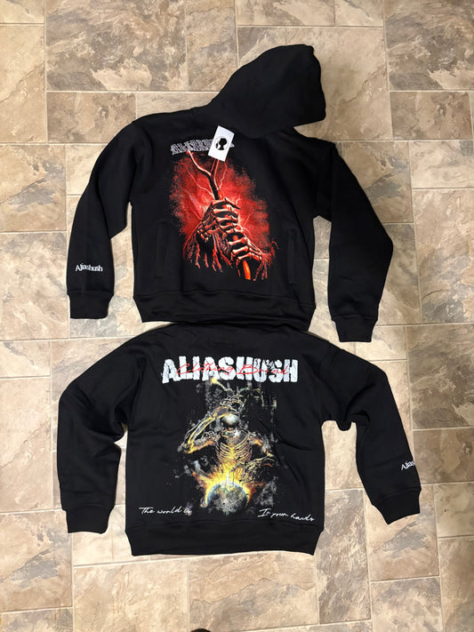 Black Reaper World Hoodie